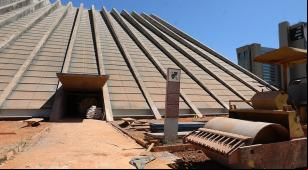 Teatro Nacional Claudio Santoro em obras (divulgação, Paulo H. Carvalho, Agência Brasília)