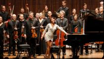 A pianista Yuja Wang durante concerto no Teatro Cultura Artística [Divulgação/TCA]